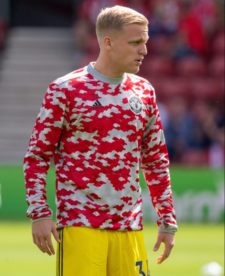 The £35million man has not featured at all for Man United this season