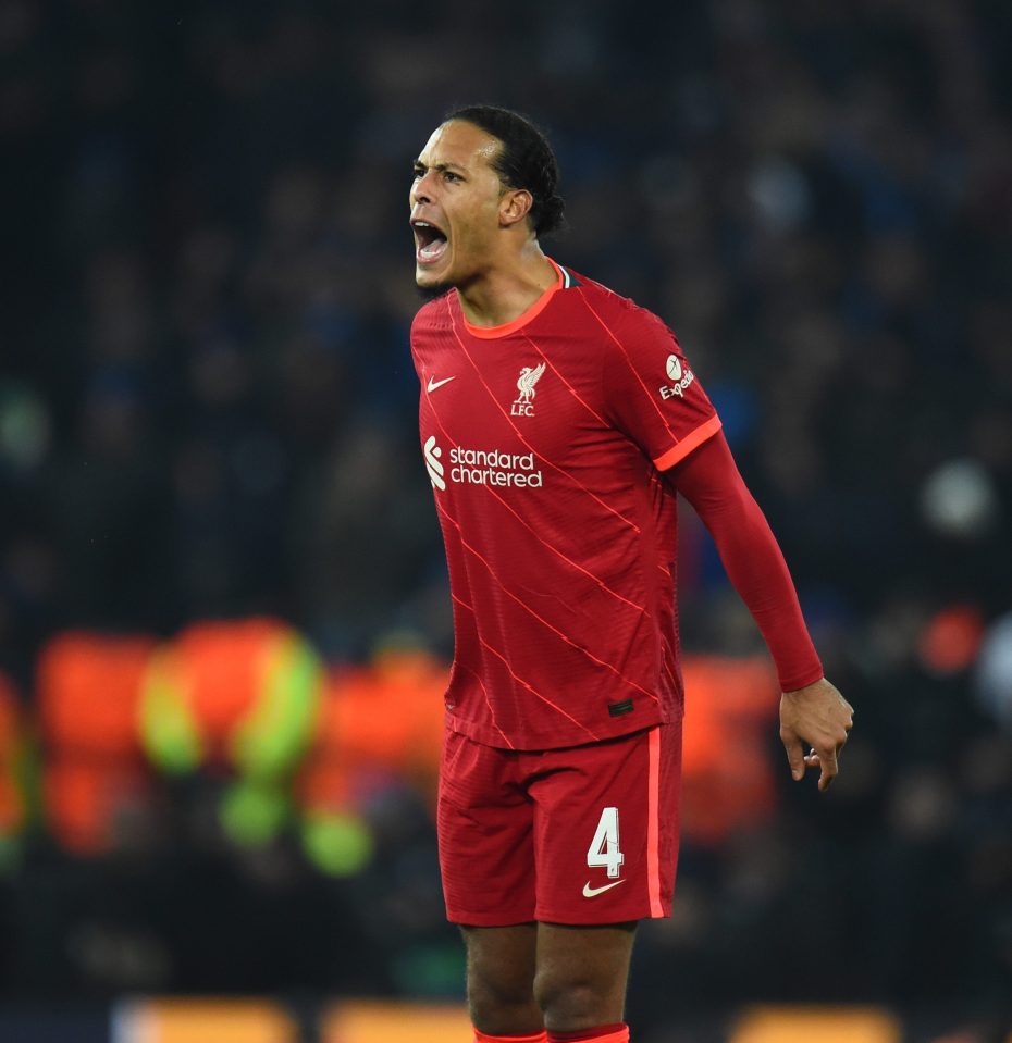 Van Dijk has been in wonderful form for the Reds