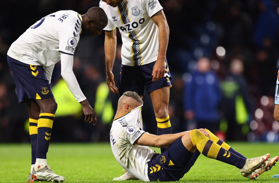 Richarlison perfectly summing up how every Everton fan is feeling