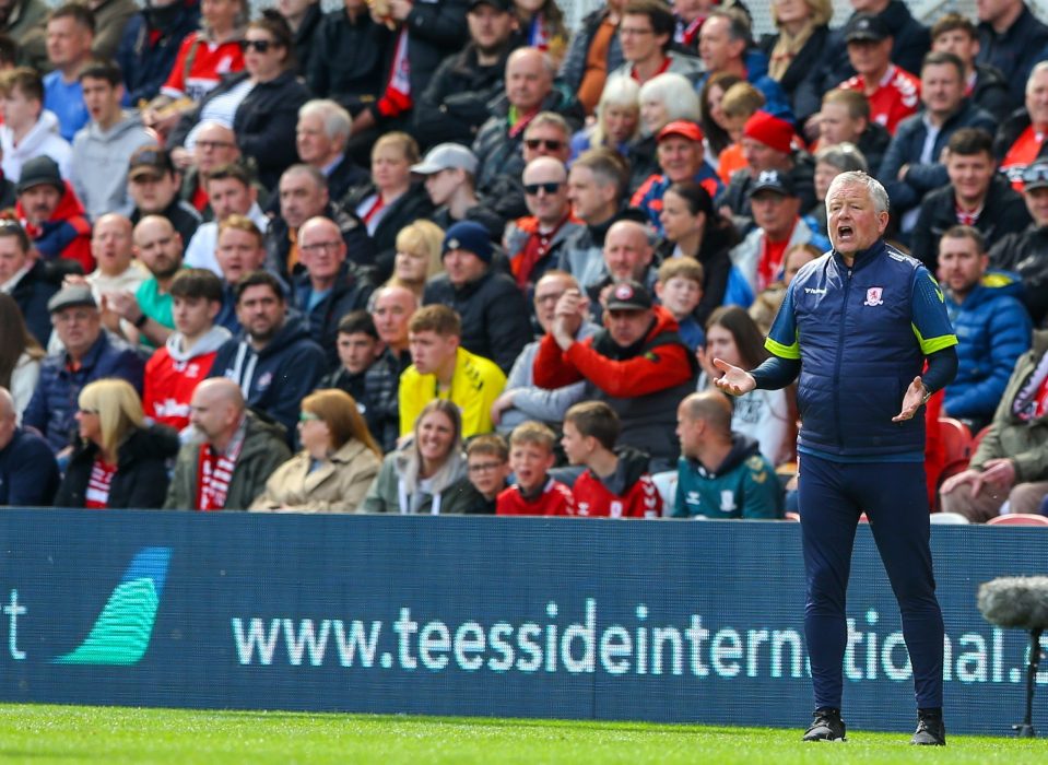 Wilder has left the Riverside Stadium after his Middlesbrough side's poor start to the season