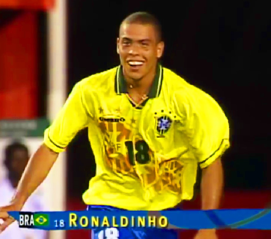 Ronaldo was known as 'Ronaldinho' at the 1996 Olympics