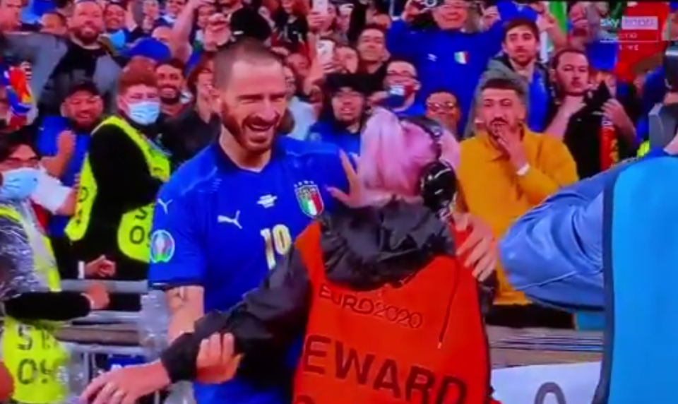 Bonucci took it well