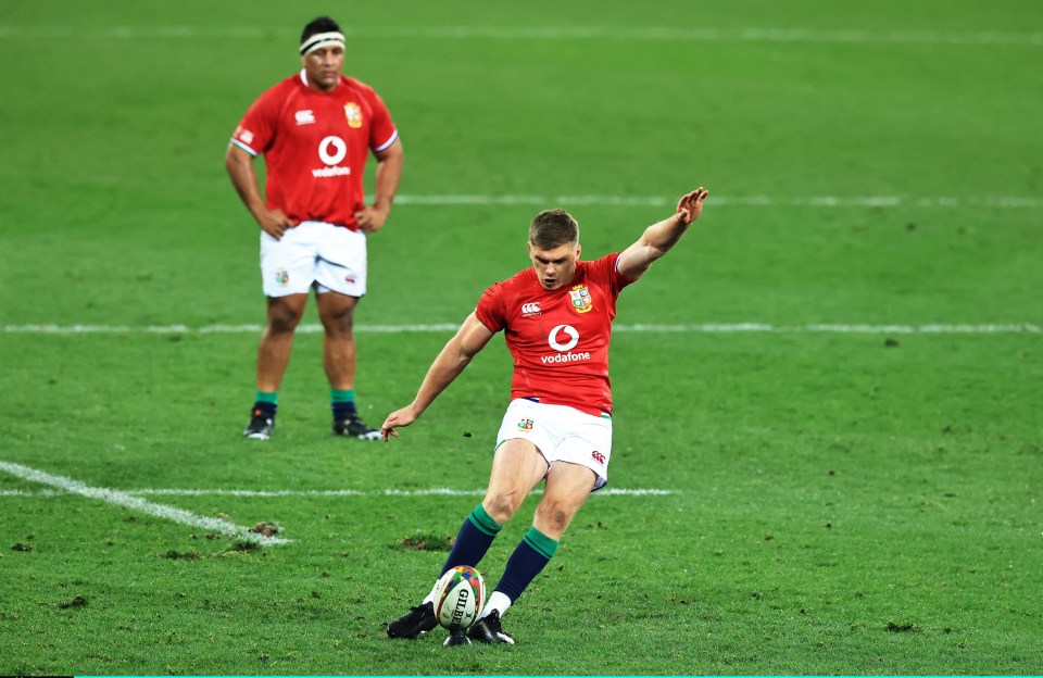 Owen Farrell secured a Test match win in Cape Town with a composed kick
