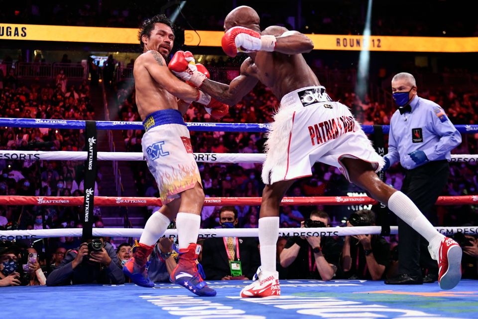 Yordenis Ugas kept getting through on Manny Pacquiao