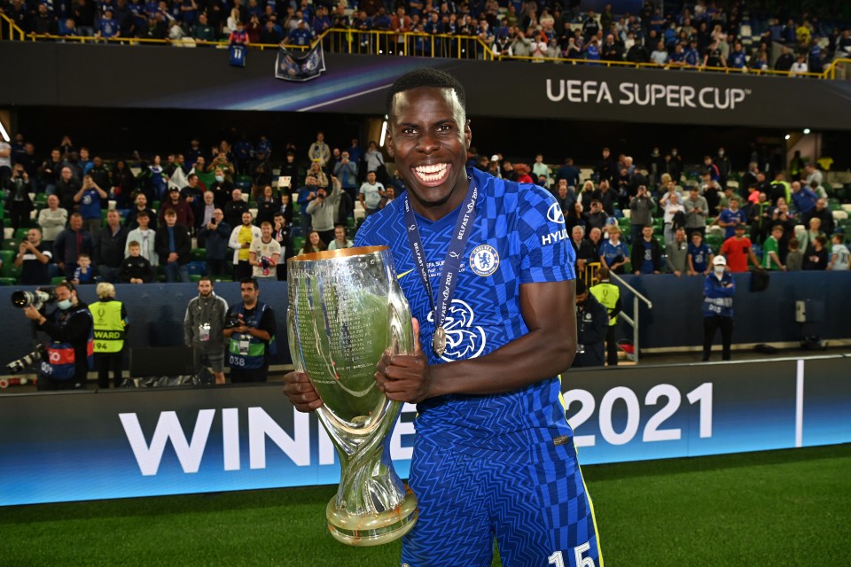 Zouma won the Champions League and a number of other trophies at Chelsea