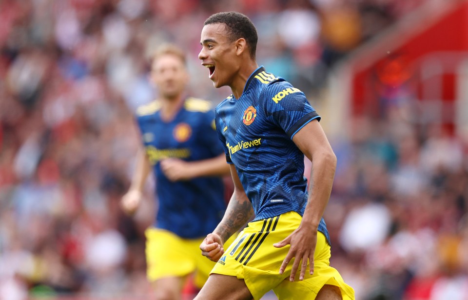 Mason Greenwood on the scoresheet against Southampton