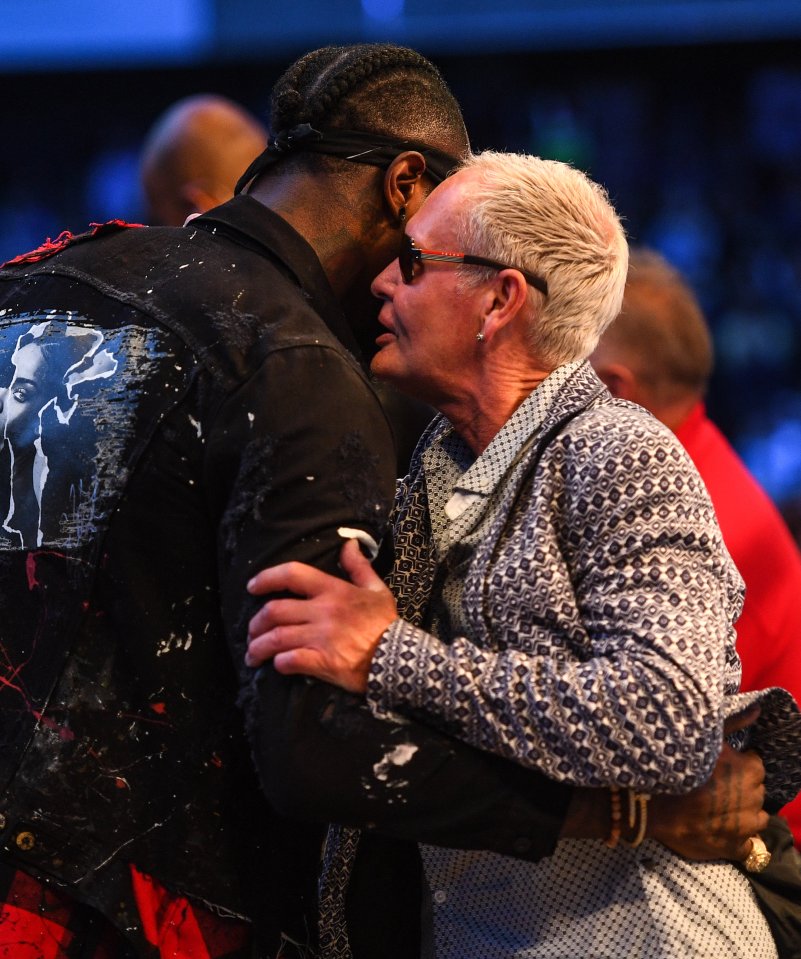 Paul Gascoigne and Deontay Wilder are perhaps the most unlikely friends in sport