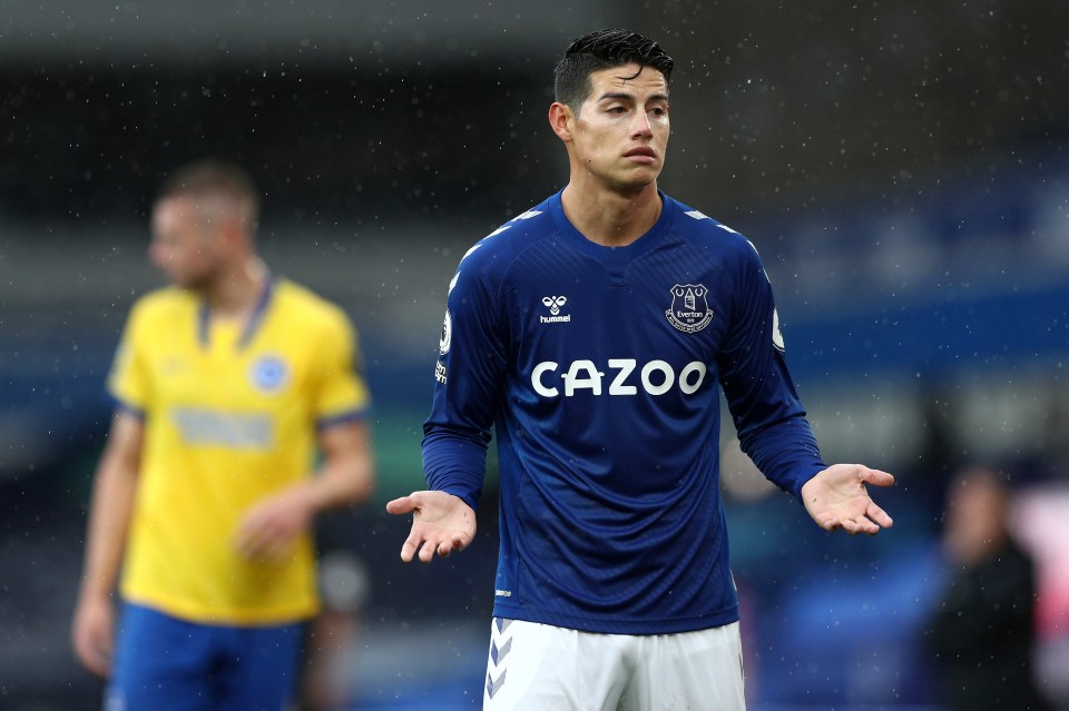 Rodriguez recently admitted he didn't know who Everton's next fixture was against