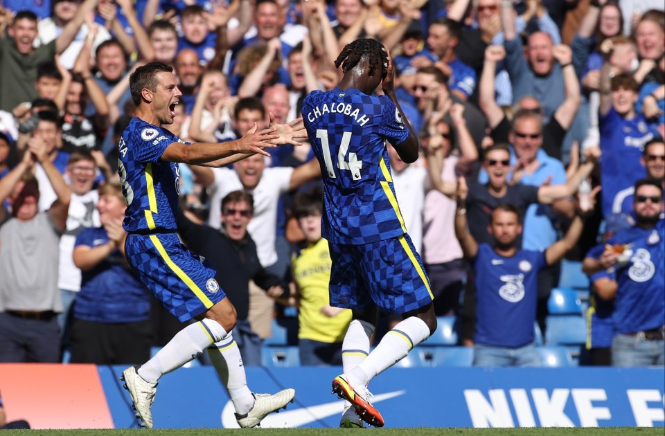 Chalobah was overcome with emotion following the goal on his debut