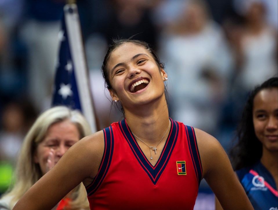 Raducanu shocked the tennis world by winning the US Open