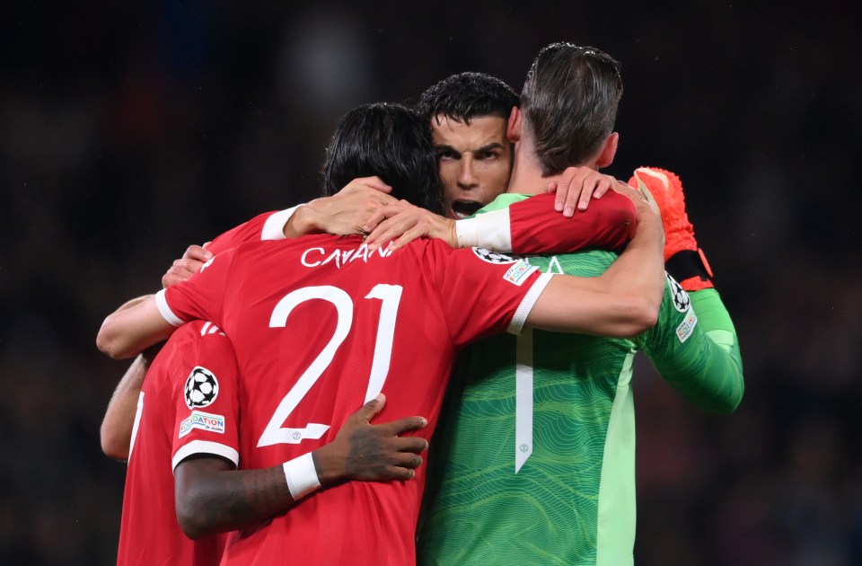 Ronaldo capped a memorable night at Old Trafford