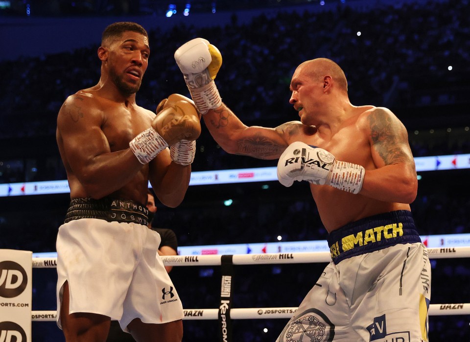 Usyk outboxed Joshua to win by unanimous decision
