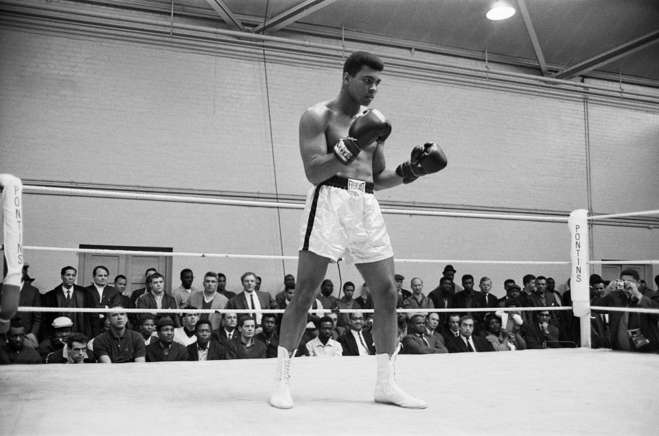 Known simply as 'The Greatest', Ali was a three-time heavyweight champion, who fought in a number of historic boxing matches