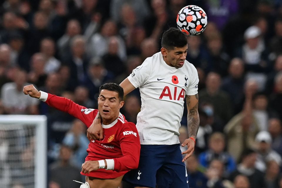 Romero had a goal disallowed against Manchester United