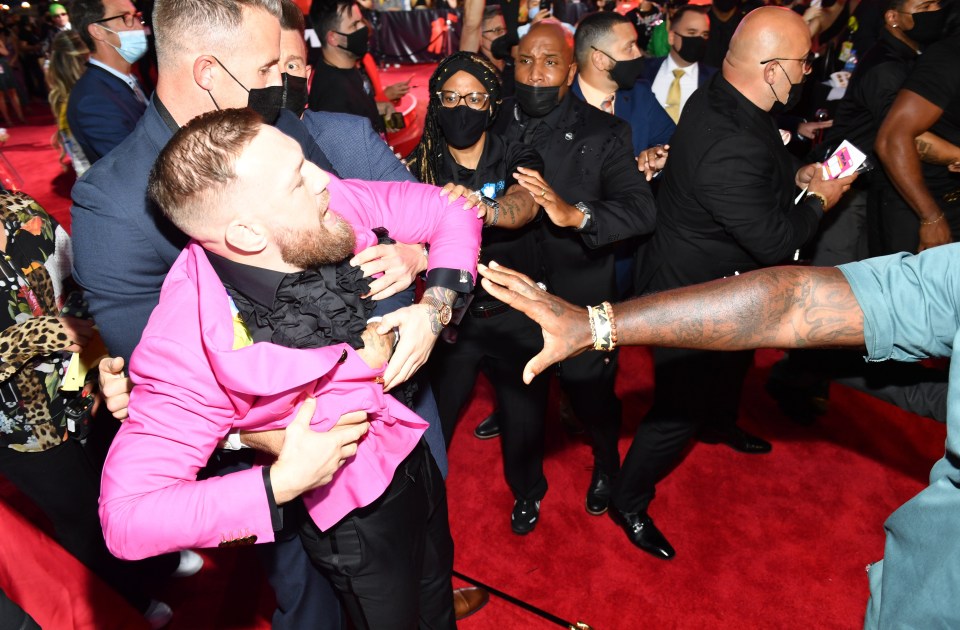 McGregor didn't take to the musician either