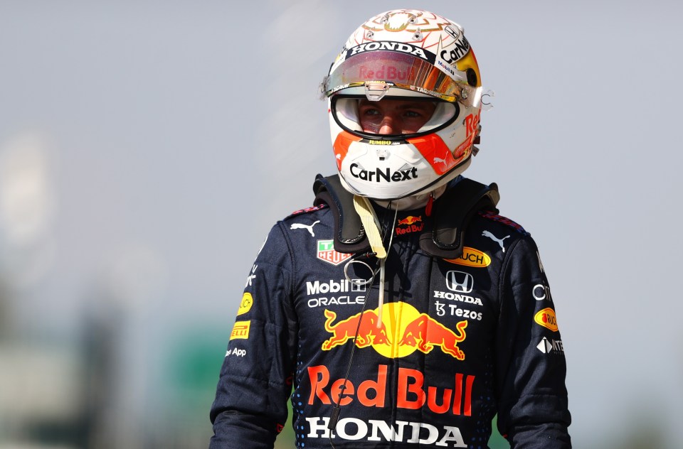 Verstappen will start at the back of the grid