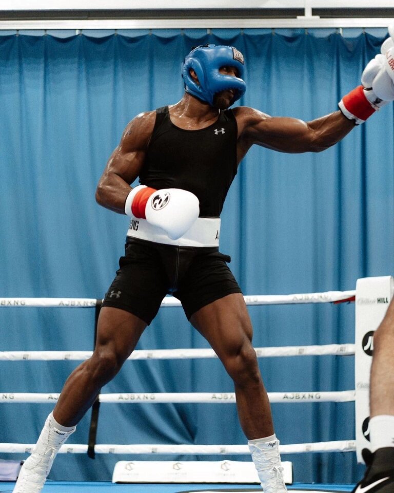 The heavyweight champion may weigh in his lightest ever