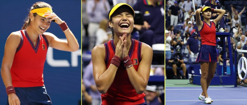 Raducanu's celebrations have been a refreshing mix of both shock and joy