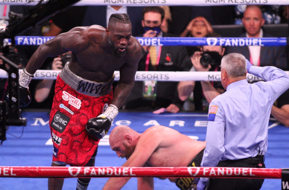 Fury was dropped twice in the fourth round of his third fight with Wilder, who is one of the heavyweight division's biggest punchers