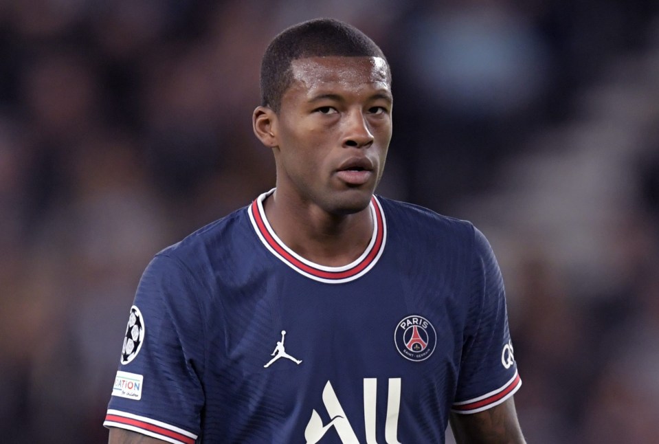 Wijnaldum is leaving PSG following a frustrating time at the club