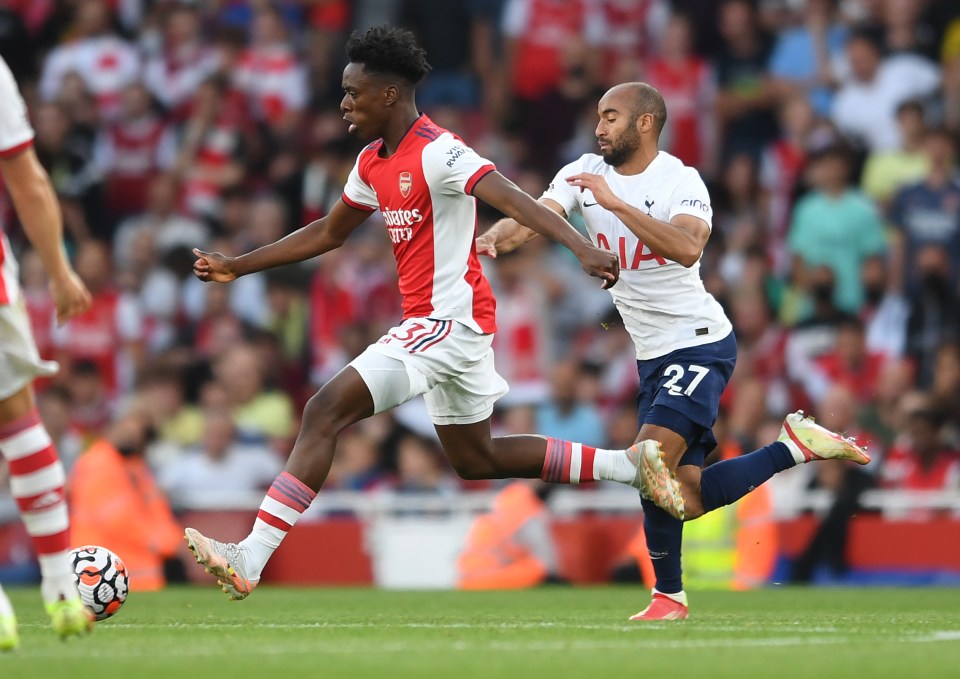 Lokonga, 22, joined Arsenal from Belgian side Anderlecht last summer for around £17m