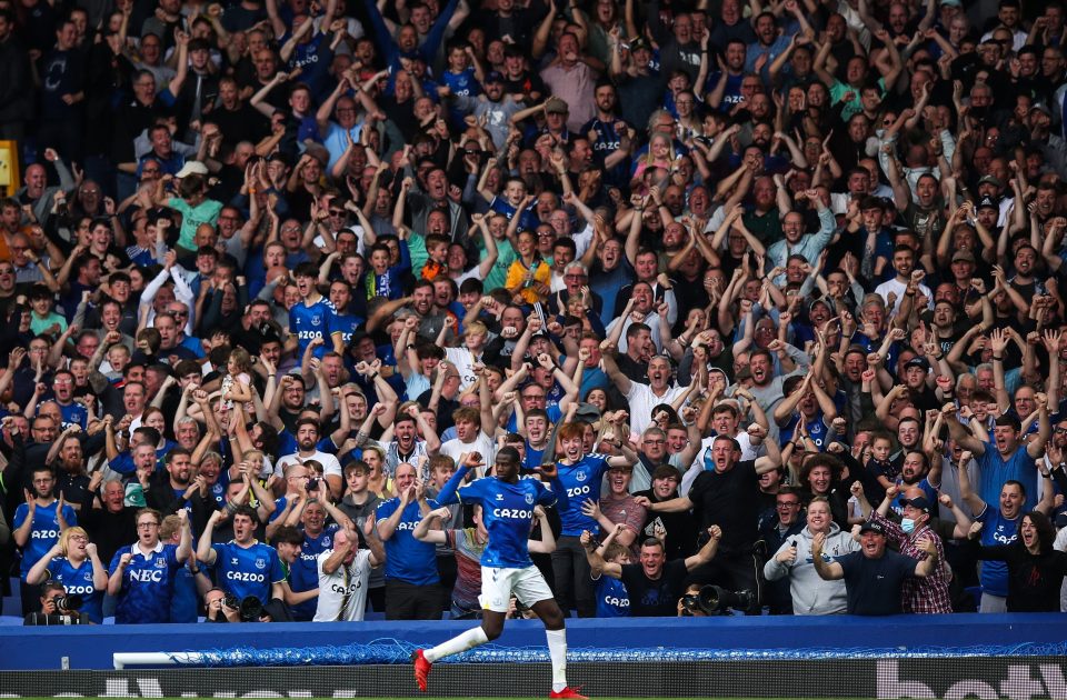 Doucoure has easily won over the Goodison crowd with some excellent displays