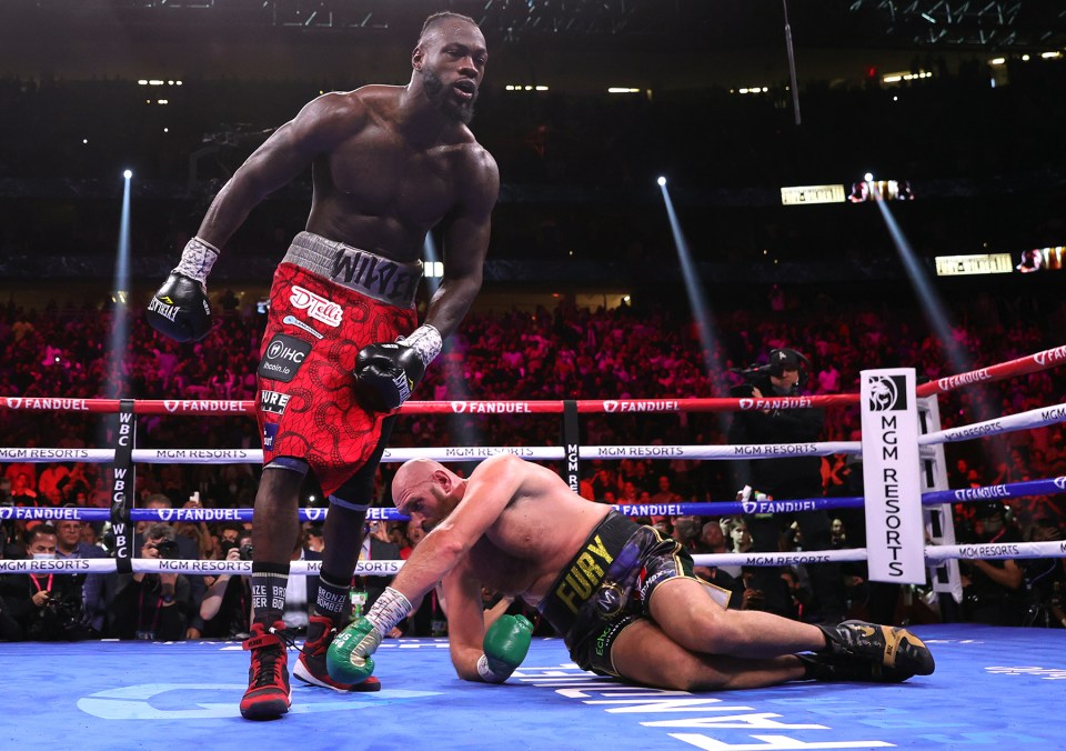 And the Brit was well-versed to Wilder's devastating power during their meetings
