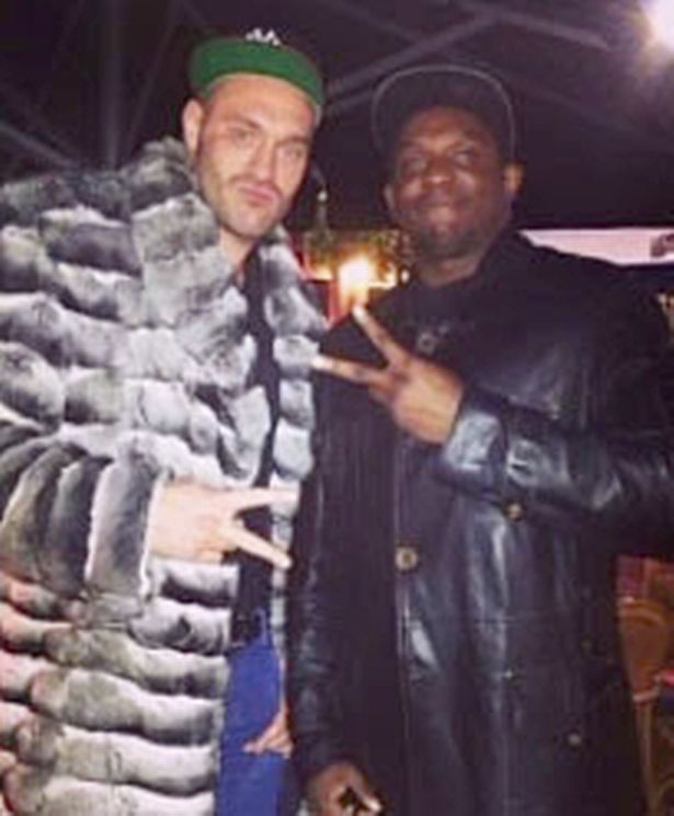 Fury posted this throwback picture of Whyte back when they were friends this week