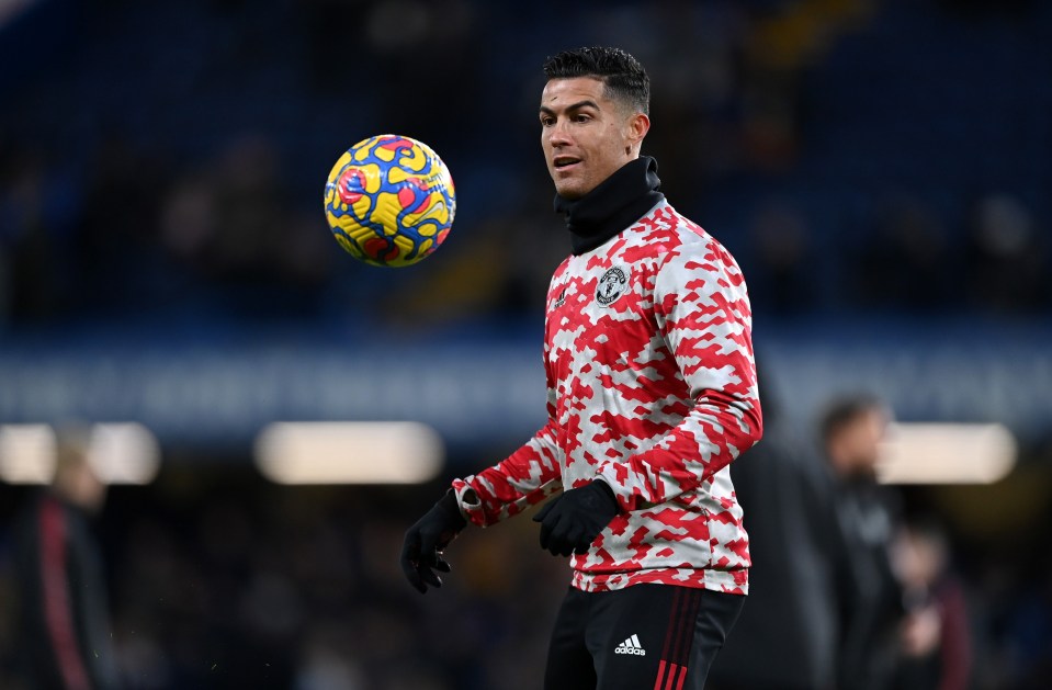 Ronaldo started on the bench against Chelsea