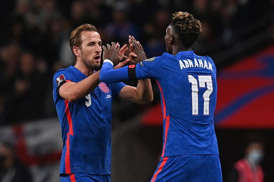 Tammy Abraham replaced the 28-year-old after the break