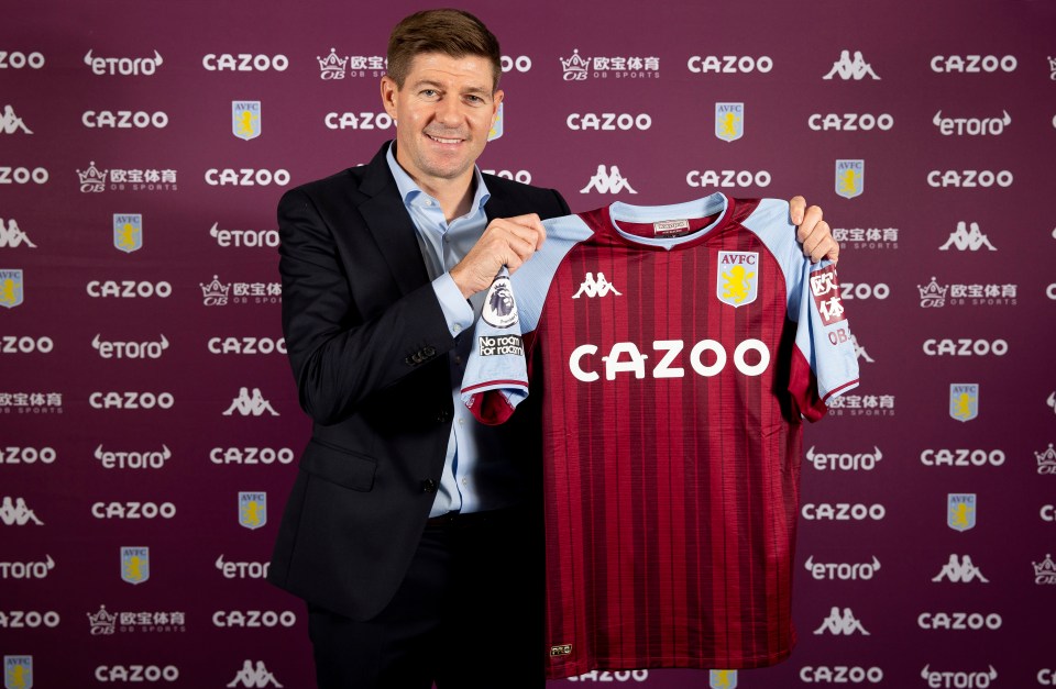 Gerrard has landed his first managerial job in the Premier League