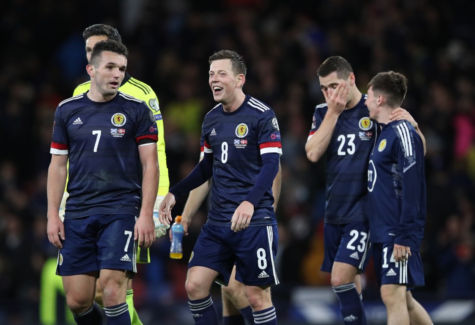 The mood couldn't be better in Scotland's camp right now