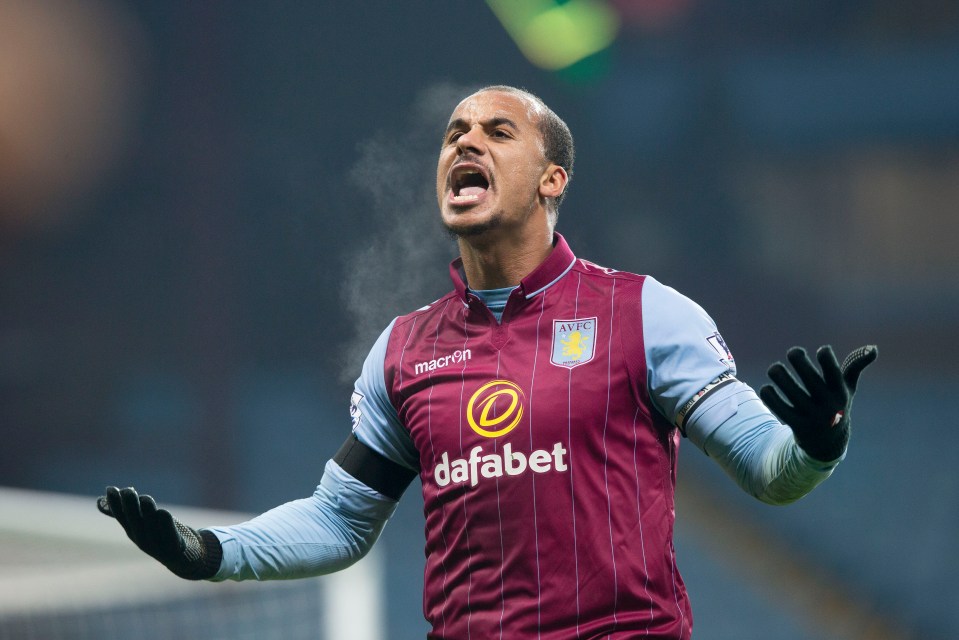 Agbonlahor spent his whole career at Villa and was their top scorer