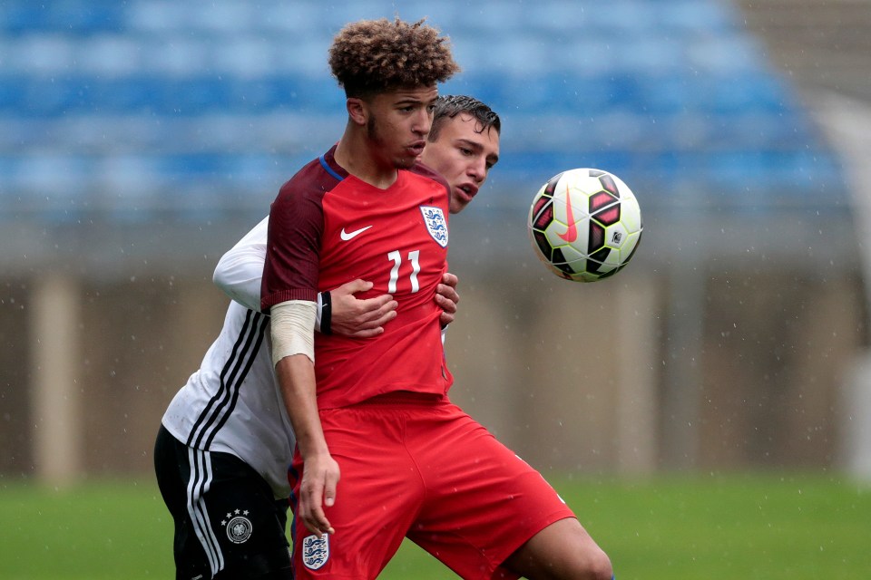 Rangnick scouted Sancho as a teenager for England U17s in Portugal