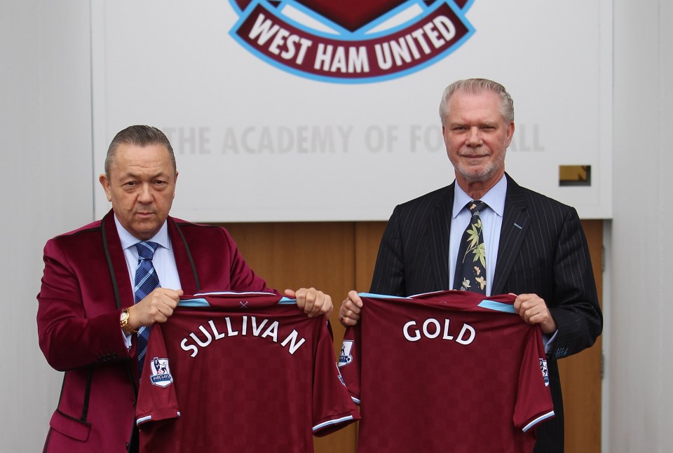 David Gold was full of praise for the West Ham fans