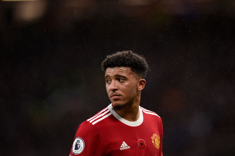 Sancho was a £73million signing from Dortmund in the summer