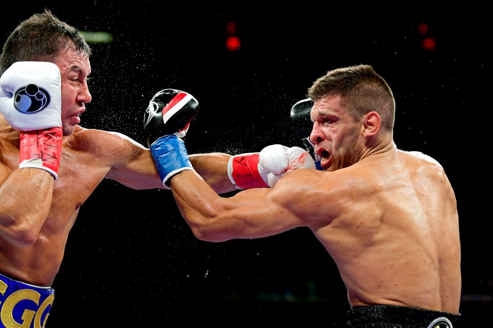 Golovkin possesses tremendous pinching power