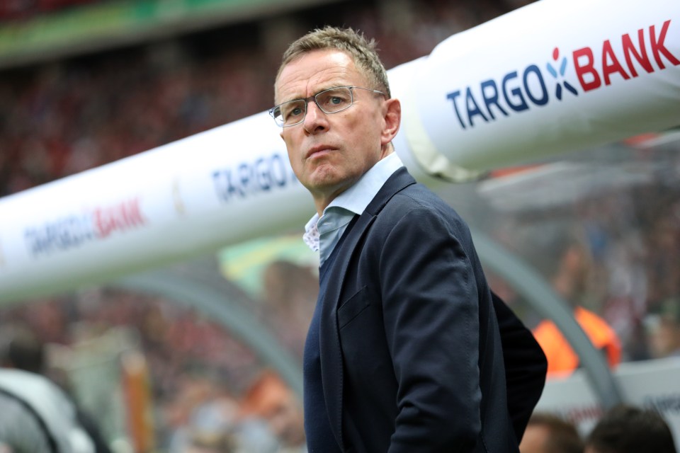 Rangnick was announced as interim Man United manager on Monday