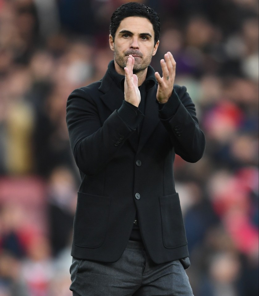 Arteta was pleased with the result, even if that meant upsetting Ranieri