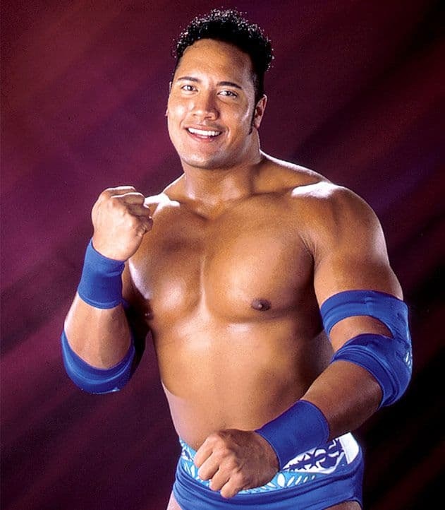 Rock was still concentrating on being an athlete