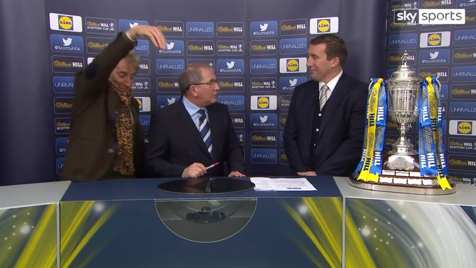 The draw was absolutely hilarious