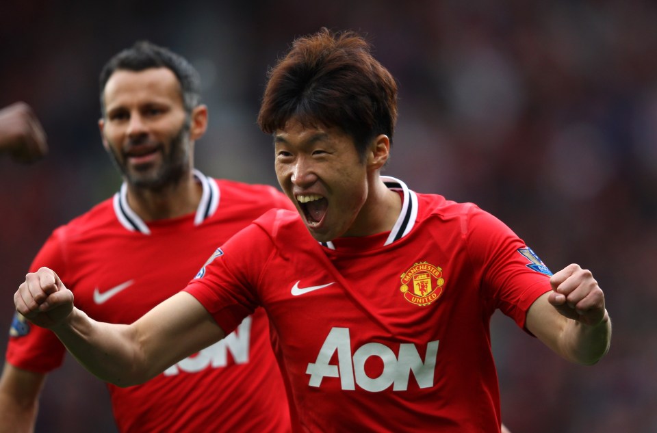 Park won four Premier League titles at United