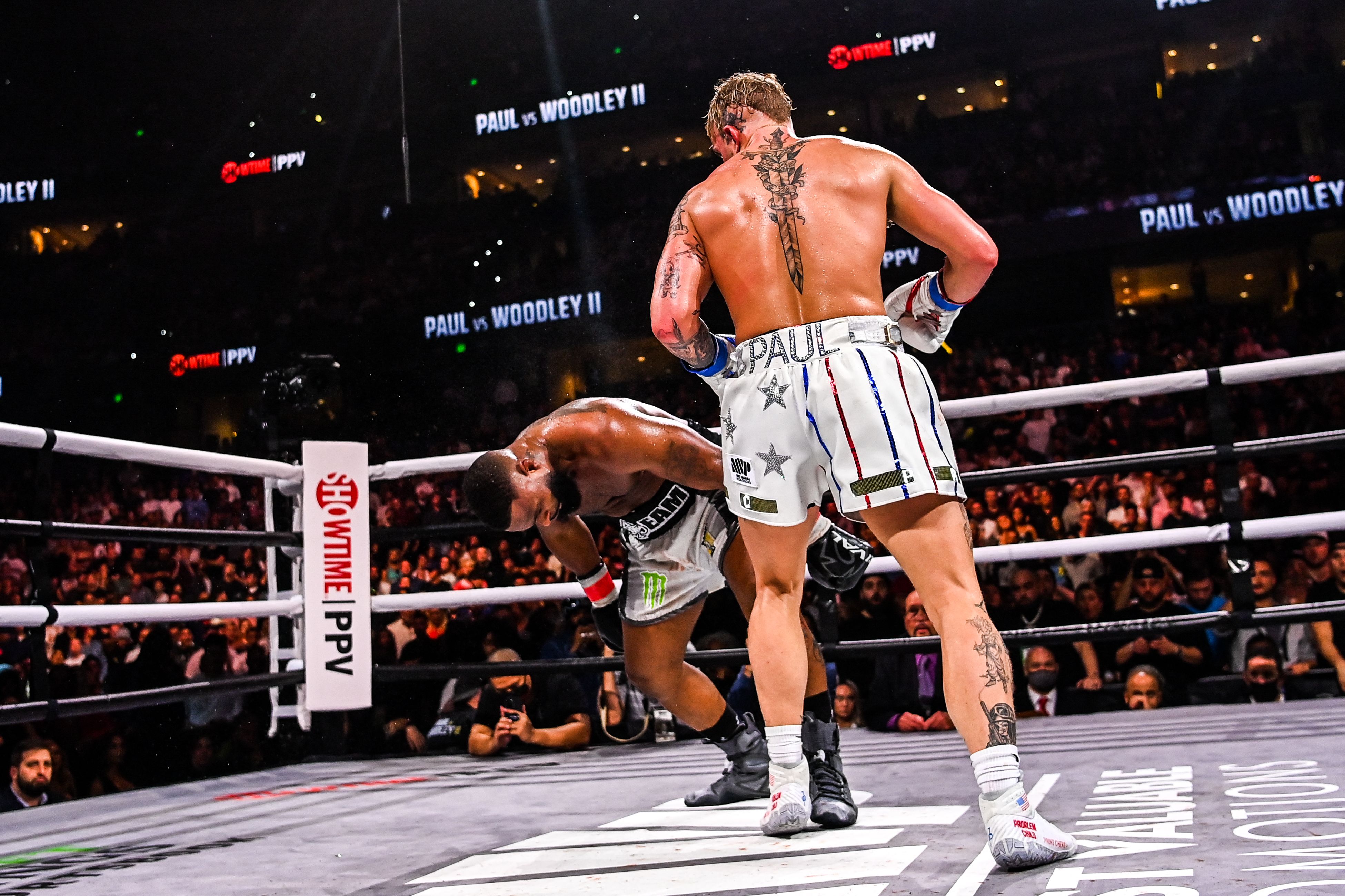 The KO was brutal