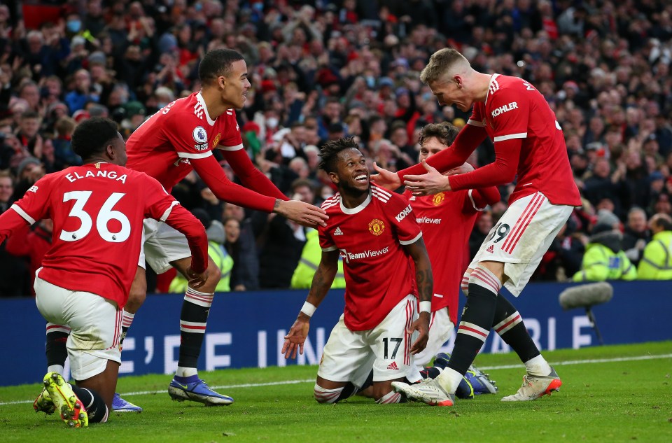 Fred's sensational strike secured all three points