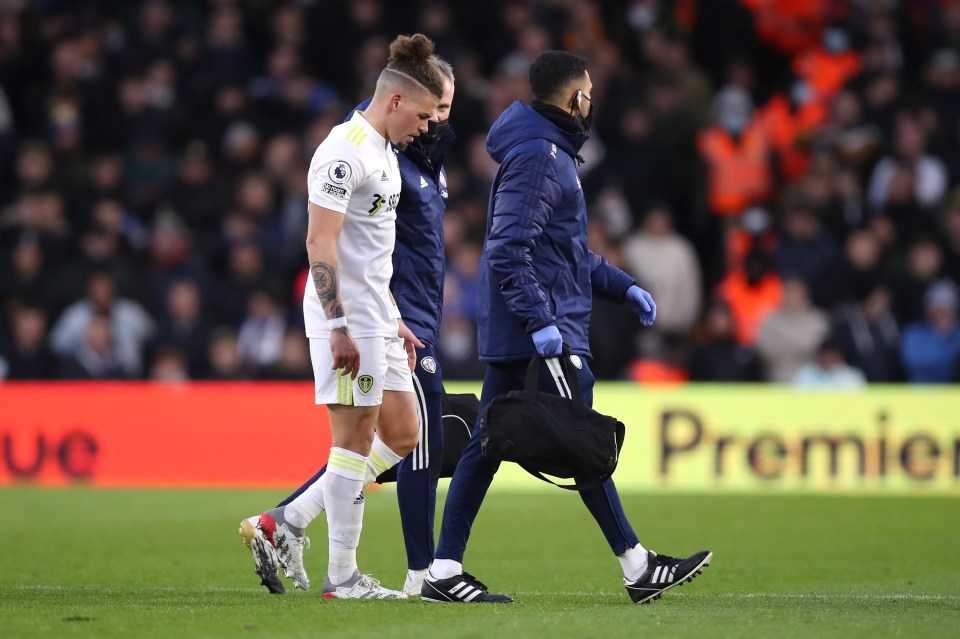 England international Phillips is just one of a number of huge injuries