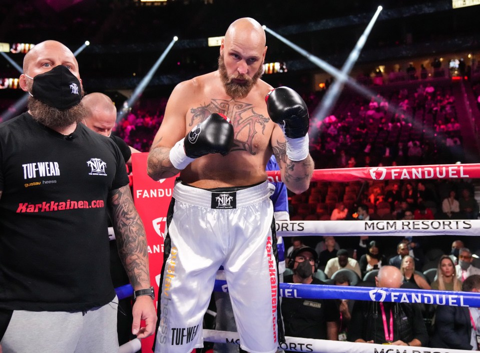 Helenius is a heavyweight veteran