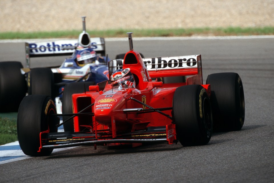 Villeneuve hunted down Schumacher before sealing a championship-winning move that even dirty tactics couldn't stop
