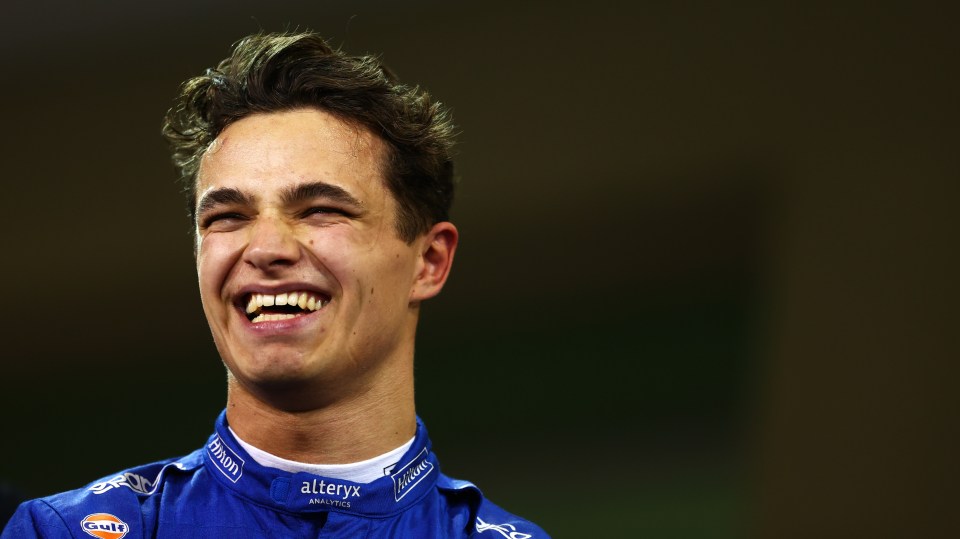 British driver Norris took third, putting Hamilton and Verstappen's teammates out of the picture