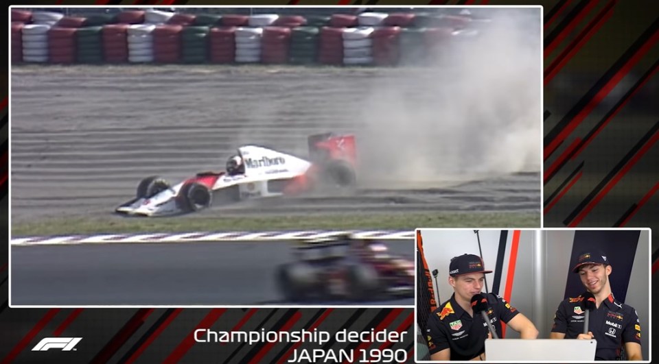 Verstappen and Gasly commented on one of the most infamous title clashes in 2019