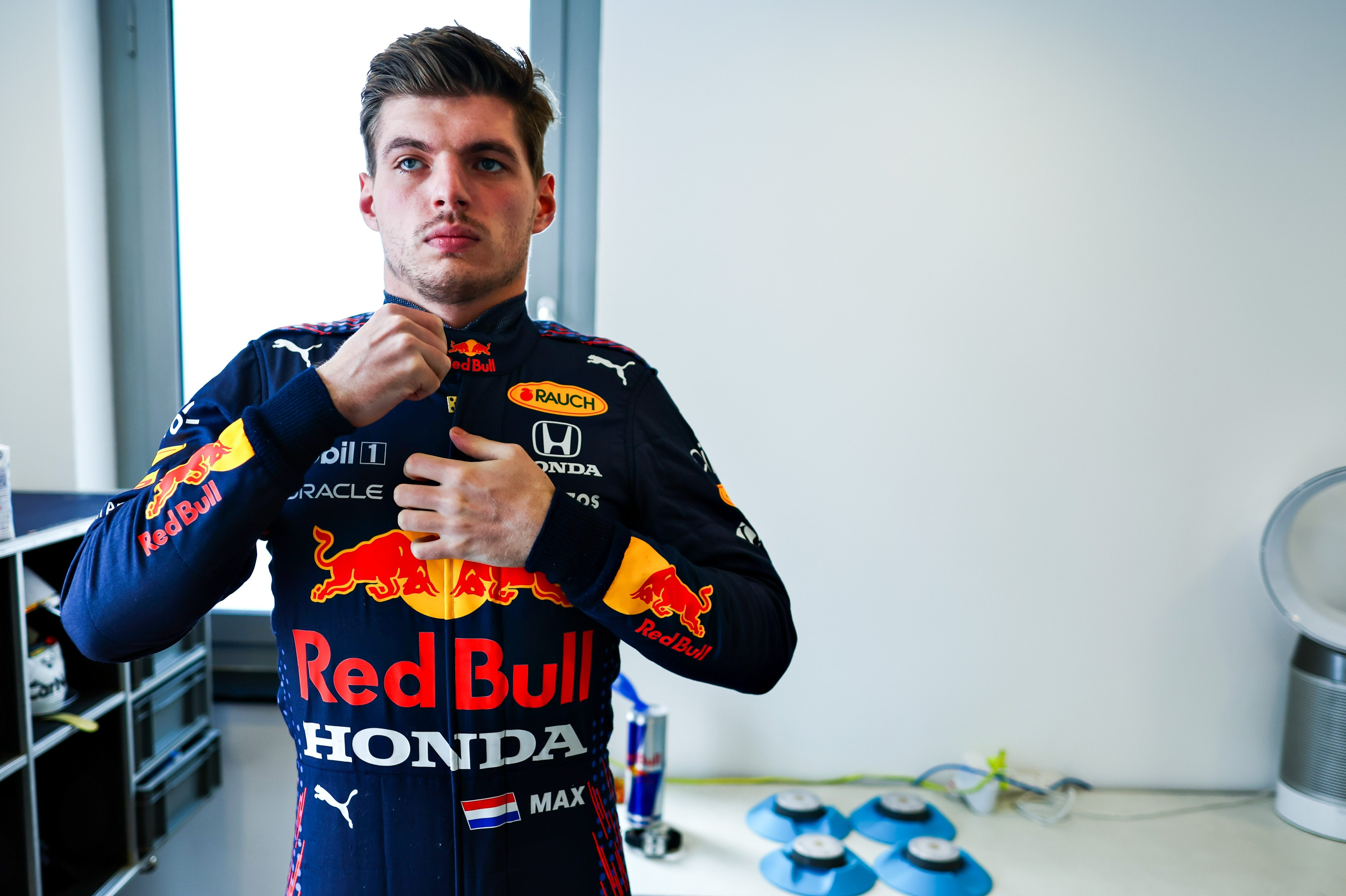 Verstappen looked deadly focused pre-race and followed it up with an incredible time